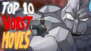 Top 10 Worst Pokemon Moves