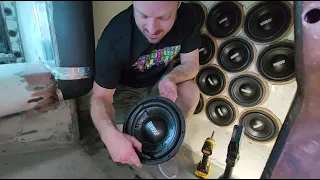 Give-Away Results!!!  Sundown Audio LCS-10" Subwoofer Test at Sound Check Customs