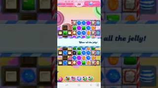 Candy Crush Saga Level 3736 with 28 Moves