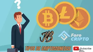 💎 TIPOS DE CRIPTOMONEDAS 💎 Bitcoin, AltCoin, StableCoin, ShitCoin ► Diferencia TOKEN y CRIPTOMONEDA