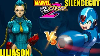 MvC2 Mvci Umvc3 SILENCEGUY vs LILJAYSON pt 2