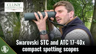 Swarovski STC and ATC 17-40x compact spotting scopes