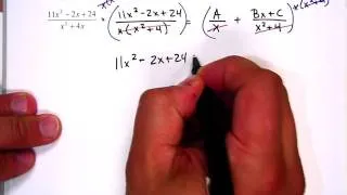 PC - 9.8 Partial Fractions, Case 3, Example 2