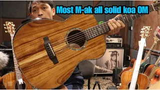 “ขอ” โลโมโซนิค (Cover) Fingerstyle guitar Most M-ak all solid koa โมส มิวสิค