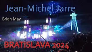 Jean-Michel Jarre + Brian May -  Live Show Bratislava 2024