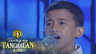 Tawag ng Tanghalan Kids: Jhon Clyd Talili | Hesus