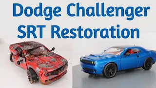 Dodge Challenger SRT Restoration | Diecast Model Car Restoration | Perfect Restoration