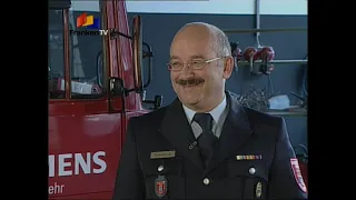 Werkfeuerwehr Siemens Erlangen (TV-Reportage Frankenfernsehen vom 3. Juli 2007)