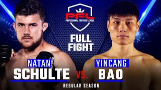 Full Fight | Natan Schulte vs Yincang Bao | PFL 2, 2019