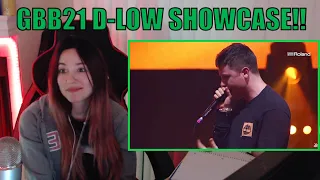 REACTION TO D-LOW | GRAND BEATBOX BATTLE 2021: WORLD LEAGUE | JUDGE SHOWCASE