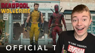 Deadpool And Wolverine- Official Trailer Reaction - (2024)