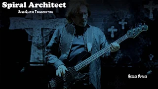Black Sabbath Spiral Architect Bass Cover with Tab