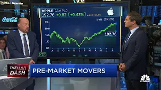 Cramer’s Mad Dash on Apple: It has more in the pipe than most of the mega-cap stocks