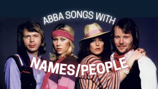 ABBA Songs With Names/People