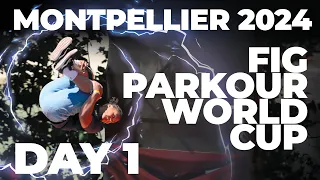2024 Montpellier Parkour World Cup – Highlights Day 1