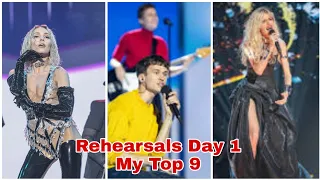 Eurovision 2019 Rehearsals Day 1 My Top 9