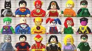 LEGO DC Super Villains - All Characters Unlocked + Showcased
