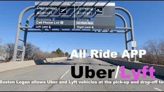 How to do Uber at Boston Logan Airport