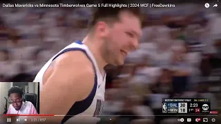 "Epic Showdown! Wolves vs Mavs Game 5 Highlights | 2024 WCF | Must-See Moments