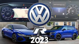Volkswagen R models 2023 Acceleration battle #car #acceleration #exhaust
