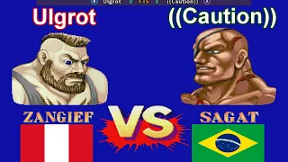 Street Fighter II': Champion Edition - Ulgrot vs ((Caution)) FT5