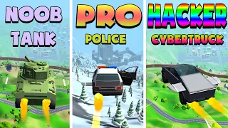 NOOB vs PRO vs HACKER - Crash Delivery! FLY MODE