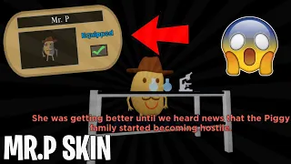 HOW TO GET PIGGY CHAPTER 12 TRUE ENDING + UNLOCK MR P SKIN! (Roblox Piggy)