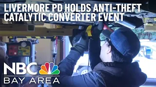 Livermore Police Holds Catalytic Converter Anti-Theft Event