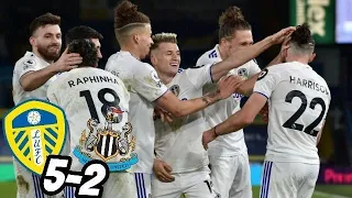 LEEDS UNITED 5-2 NEWCASTLE | LEEDS SCORE 5, MASSIVE 3 POINTS! - EPL HIGHLIGHTS & Reaction