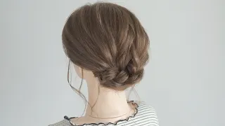Easy Hairstyle for Wedding and Party