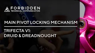 Forbidden Bikes: Main Pivot Locking Mechanism