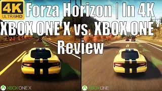 [4K] Forza Horizon XBOX ONE X против XBOX ONE  | Частота кадров, разрешение и сравнение текстур