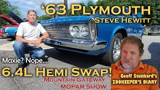 MarionMOP Steve Hewitt's 1963 Plymouth with modern HEMI power! How he got 'er done.