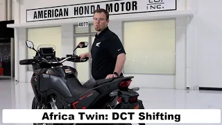 Africa Twin: DCT Shifting