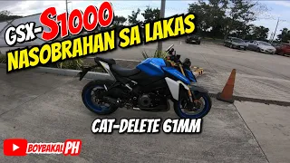 Suzuki Gsx-S1000 , Cat Delete Sc Project Exhaust, Sobrang Lakas Aayaw Ang Tenga!