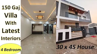 150 Gaj House Design Ideas | 30x45 House Design  | Newly built 4 bedroom house design