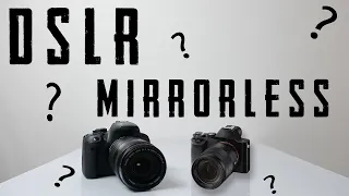 What is the difference between DSLR and mirrorless cameras?