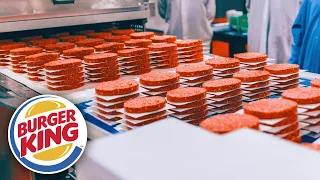 How Burger King Burgers Are Made ( The Whopper Story )