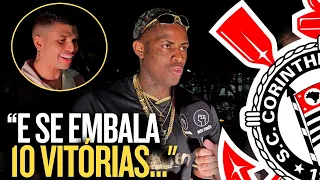 MC IG E MARKS COMENTAM FASE DO CORINTHIANS E REVELAM JOGADOR QUE MAIS SE IDENTIFICAM