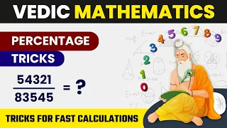 Vedic Method for Percentage | Percentage Trick | Vedic Maths Tricks | Vedic Maths