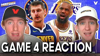 LeBron James, Anthony Davis & Lakers overcome Nikola Jokic & Nuggets in Game 4 | Nerd Sesh