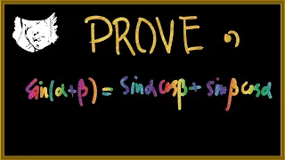 prove the equation sin (α+β) = sin(α)cos(β)+sin(β)cos(α)-step by step explanation