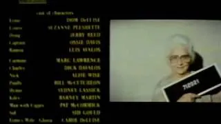 HOT STUFF (1979): Closing credits with mug shots (excerpt) Jerry Reed