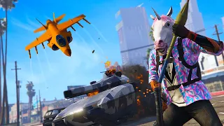 Trolling A GOD Mode Griefer! | GTA Online