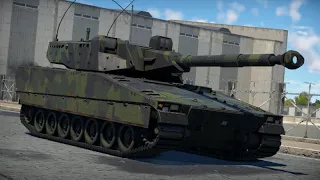 "Получаю по лицу" на CV 90105 XC-8 / Новая обертка в War Thunder