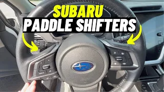 Subaru Paddle Shifters