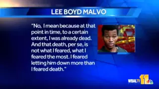 Lee Boyd Malvo says he was sexually abused