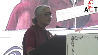 Anti Corruption Crusader Aruna Roy Address at ACT NOW national Convention on Anti Corruption.