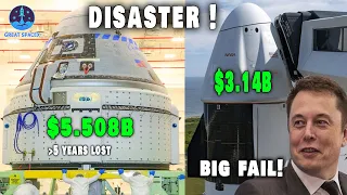 NASA & Boeing just lost billions of dollars on Starliner but never beat SpaceX & Elon Musk...