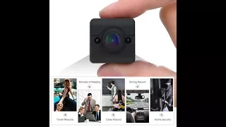 The SQ12 Mini DV Night Vision Motion Detection HD Video Camera Instructions Review And Unboxing
